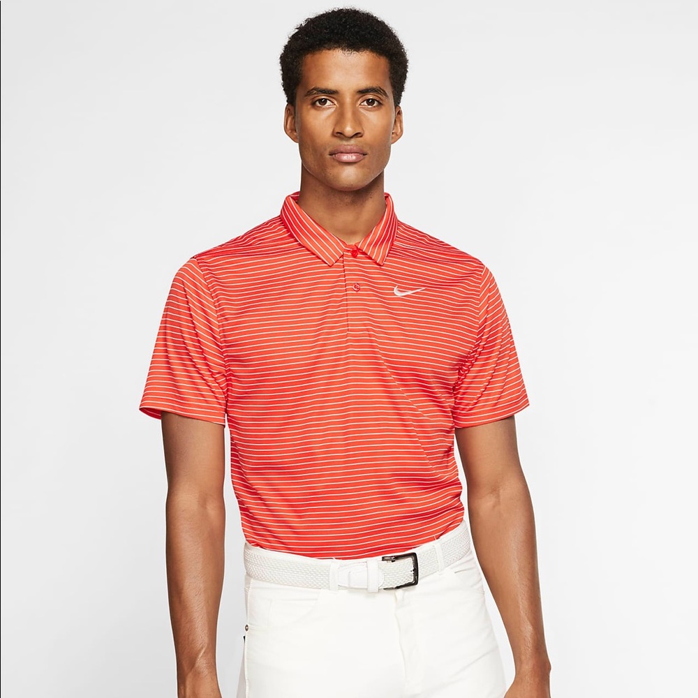 Men’s Nike Striped Polo - S